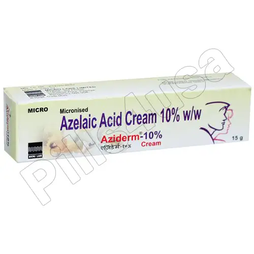 Aziderm 10% Cream