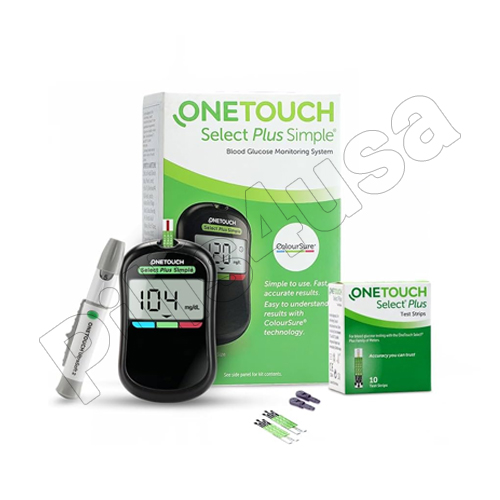 OneTouch Select Plus Simple Glucometer (Healthcare Device) 1 OneTouch Select Plus Simple Glucometer